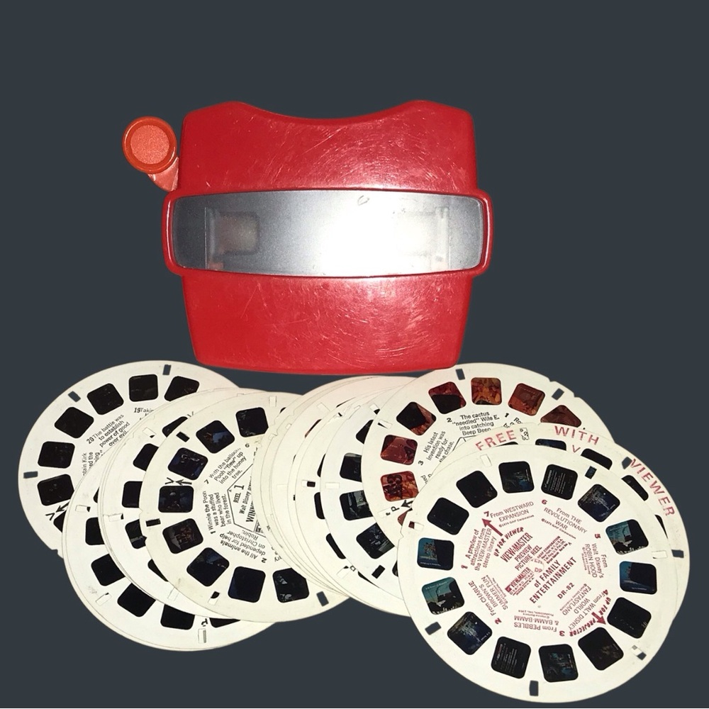 Vintage 3D Viewmaster and Reels